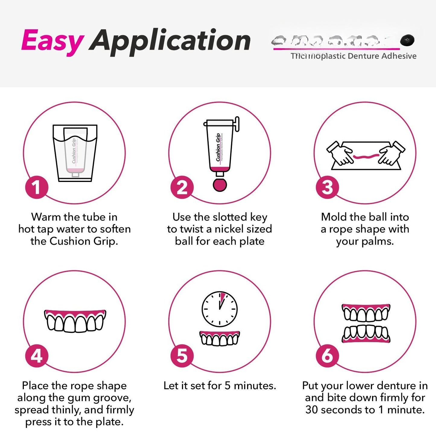 Thermoplastic Denture Adhesive