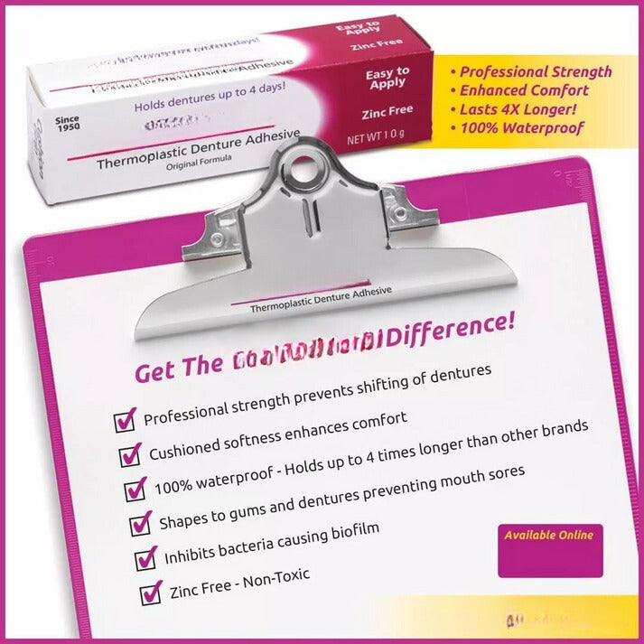 Thermoplastic Denture Adhesive