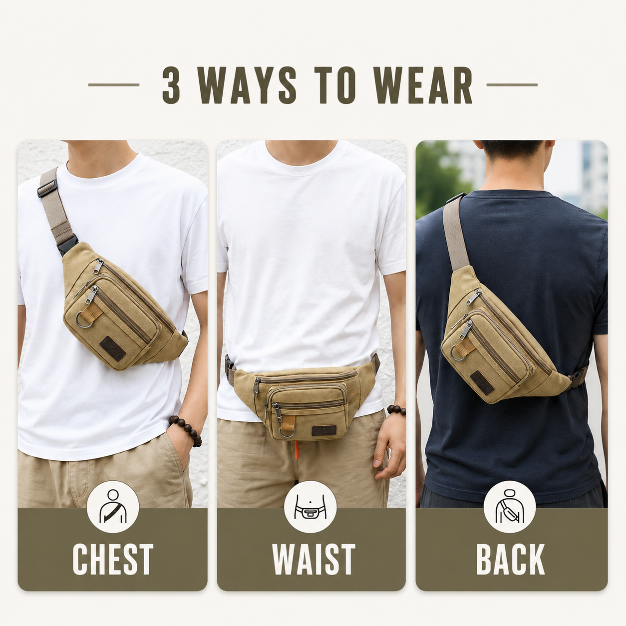 Thick Waist Pack
