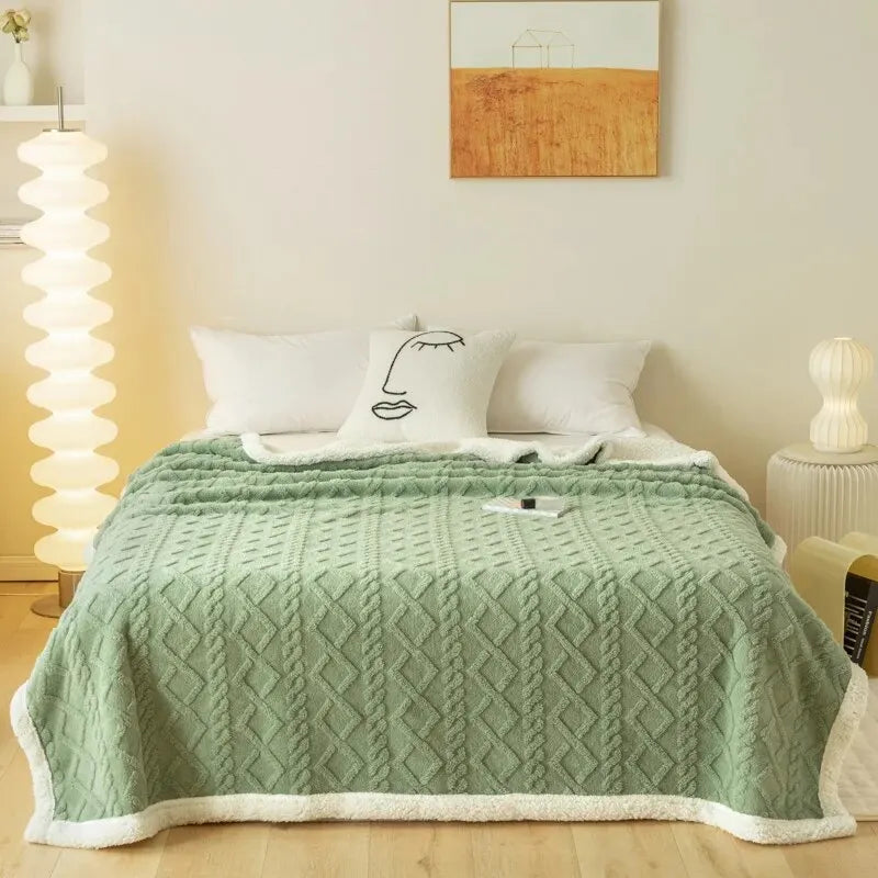 Thickened Jacquard Blanket