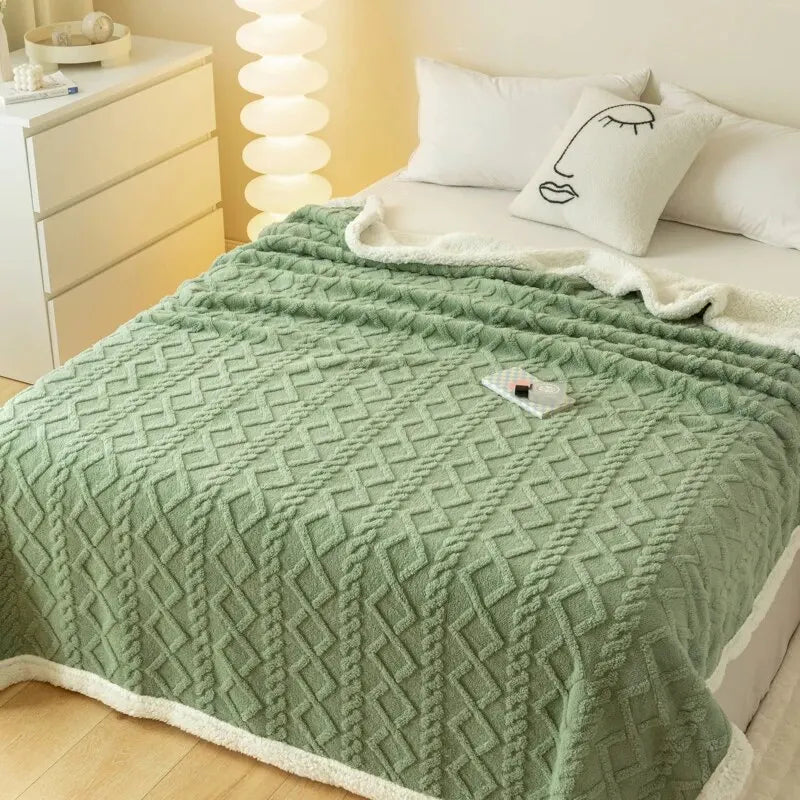 Thickened Jacquard Blanket