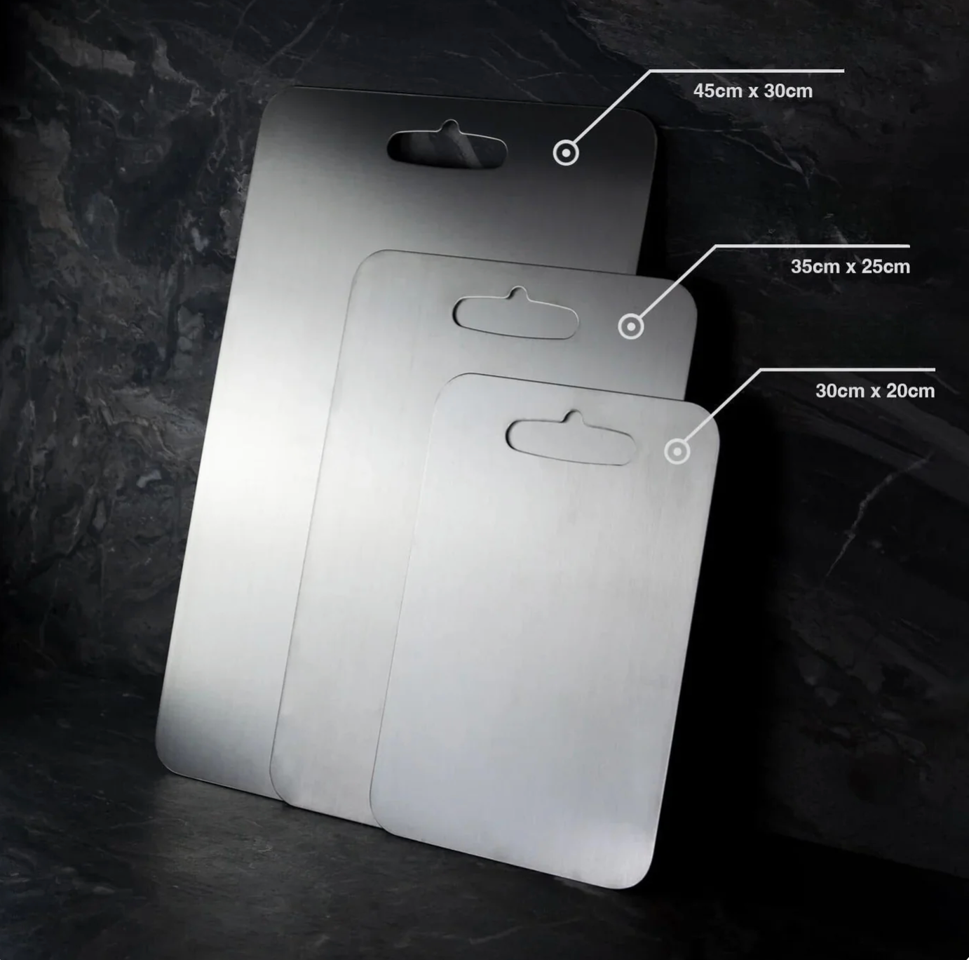 Titanium Pro Cutting Board - Scratch Resistant & BPA Free