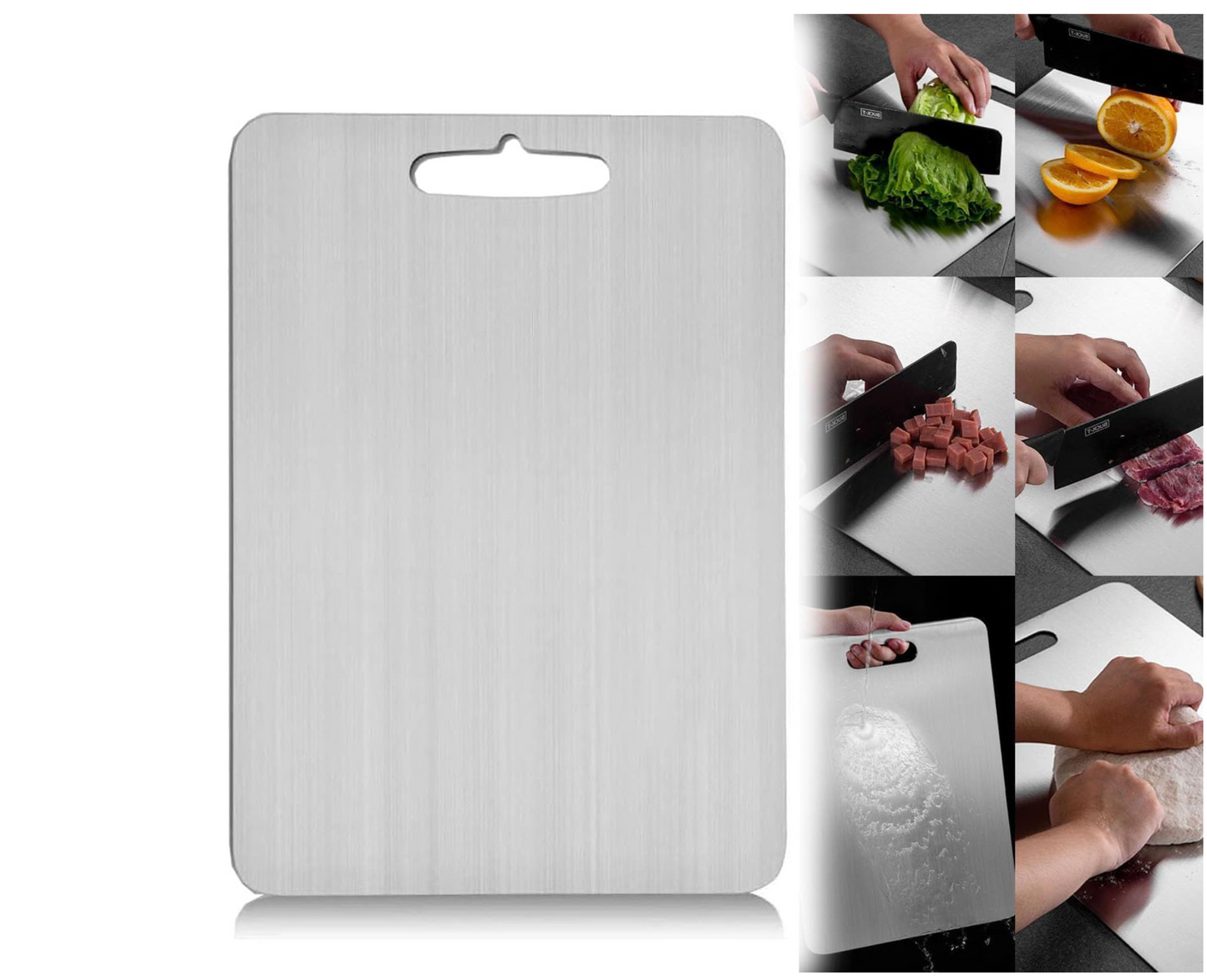 Titanium Pro Cutting Board - Scratch Resistant & BPA Free