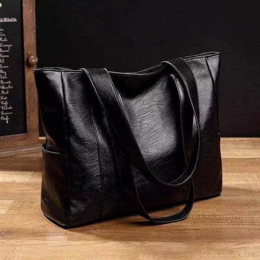 Tote Bag with Spacious Side Pockets