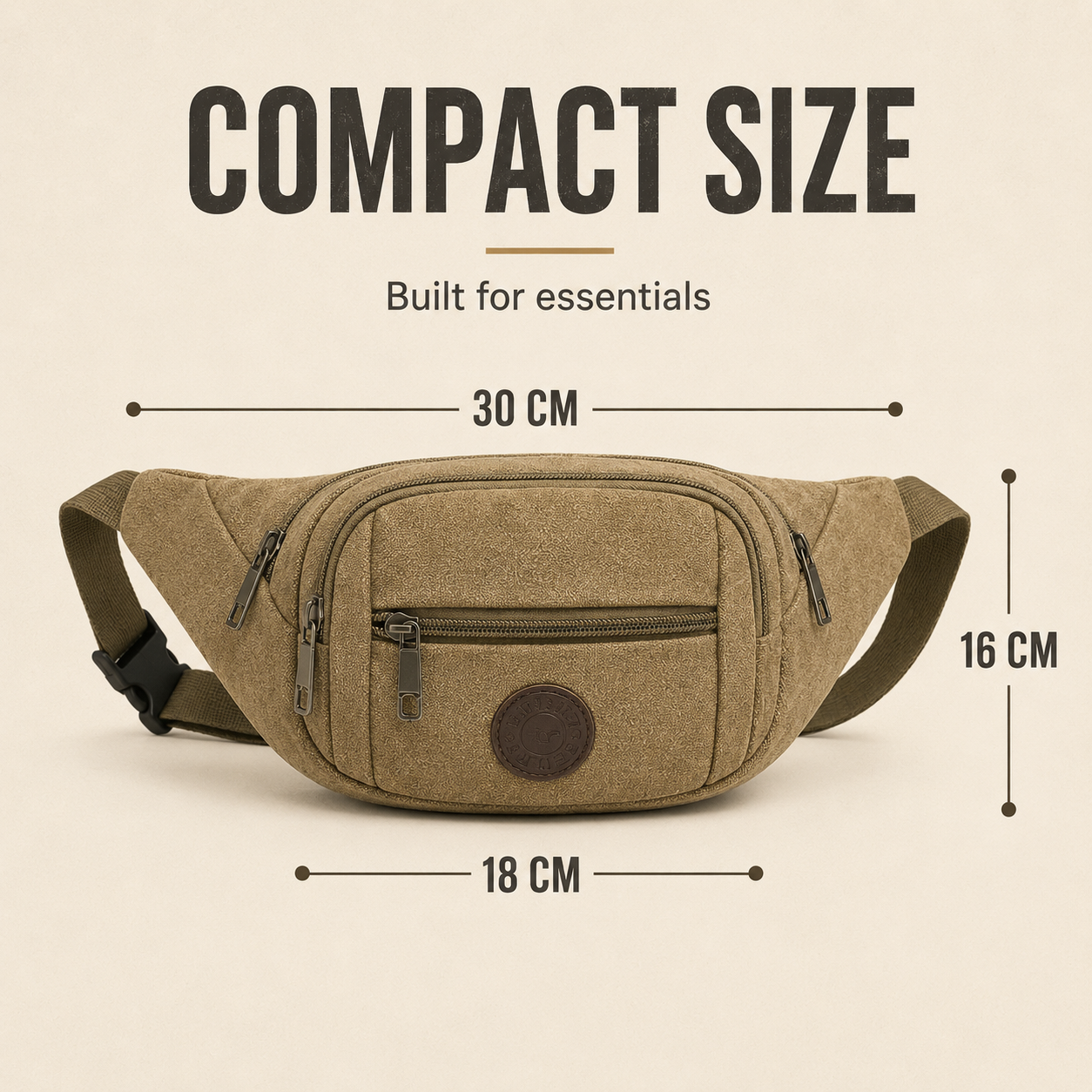 Trailridge Lightweight Canvas Waist Pack