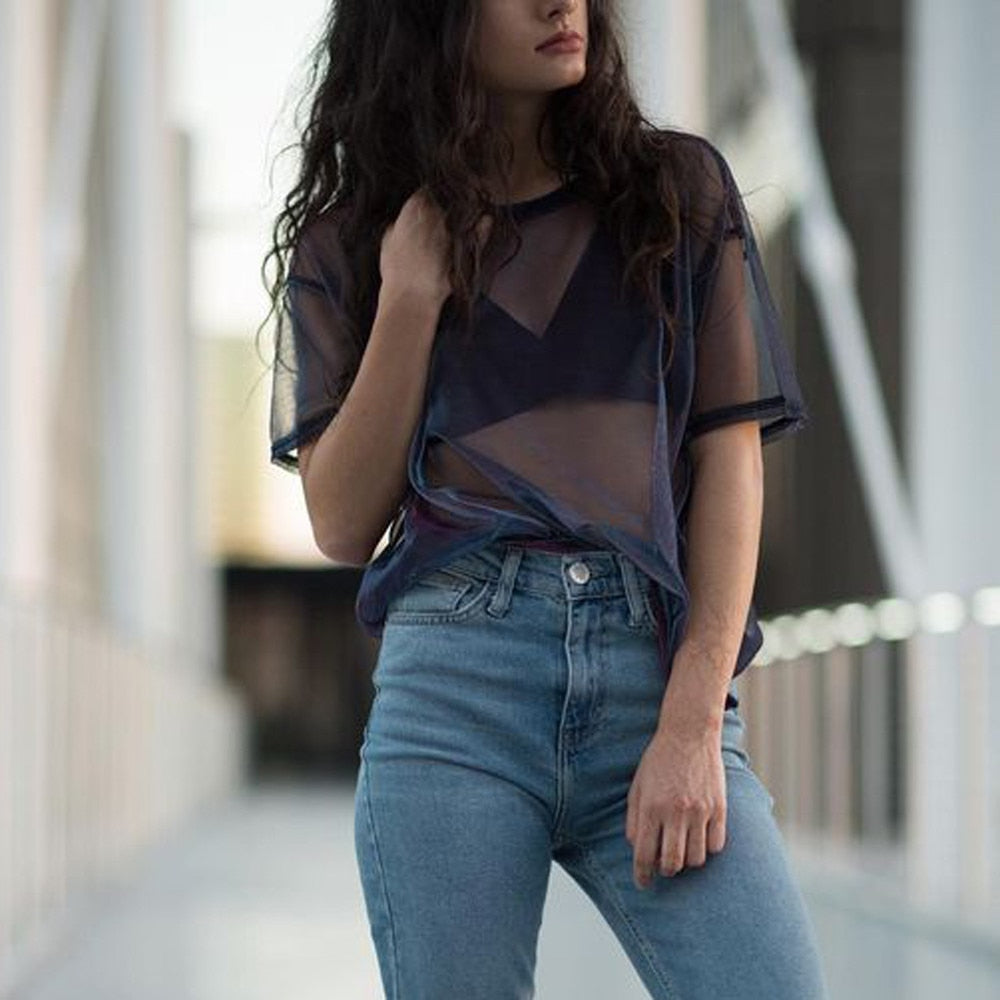 Transparent Top | Classy & Sexy Women's Top