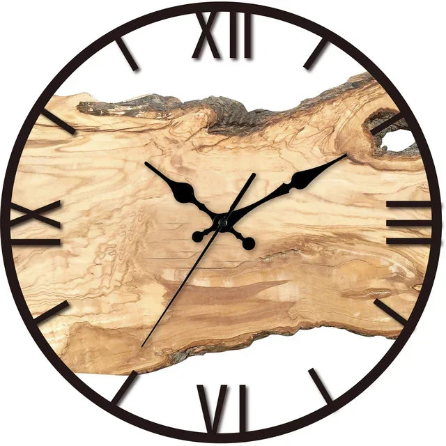 Transparent Wall Clock - Elegant Design