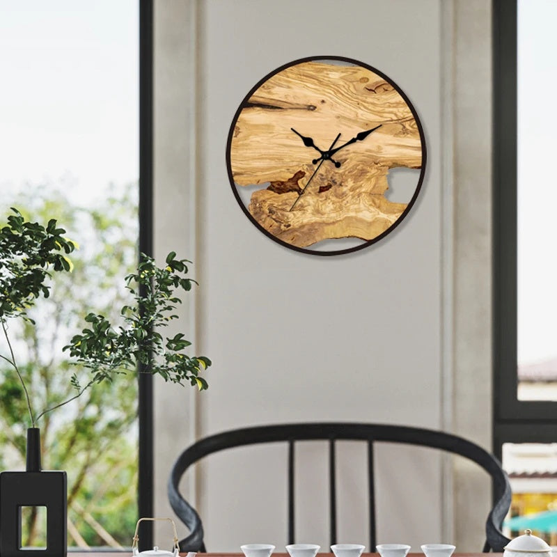 Transparent Wall Clock - Elegant Design