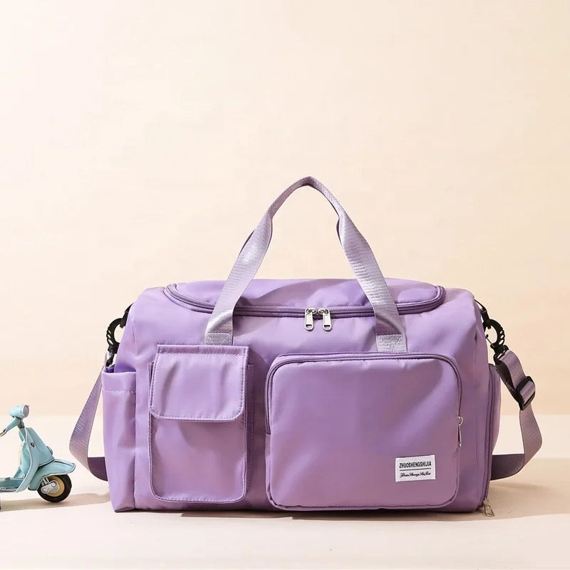 Travel Bag Sports Duffle | Multiple Compartments with Shoe Compartment