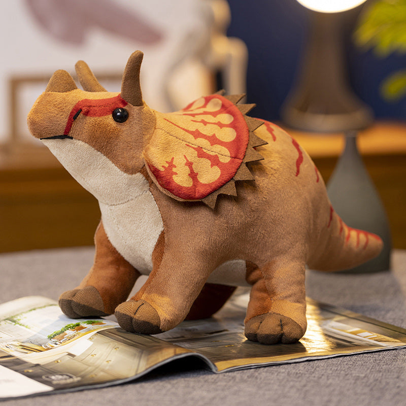 Triceratops Figure with Realistic Details
