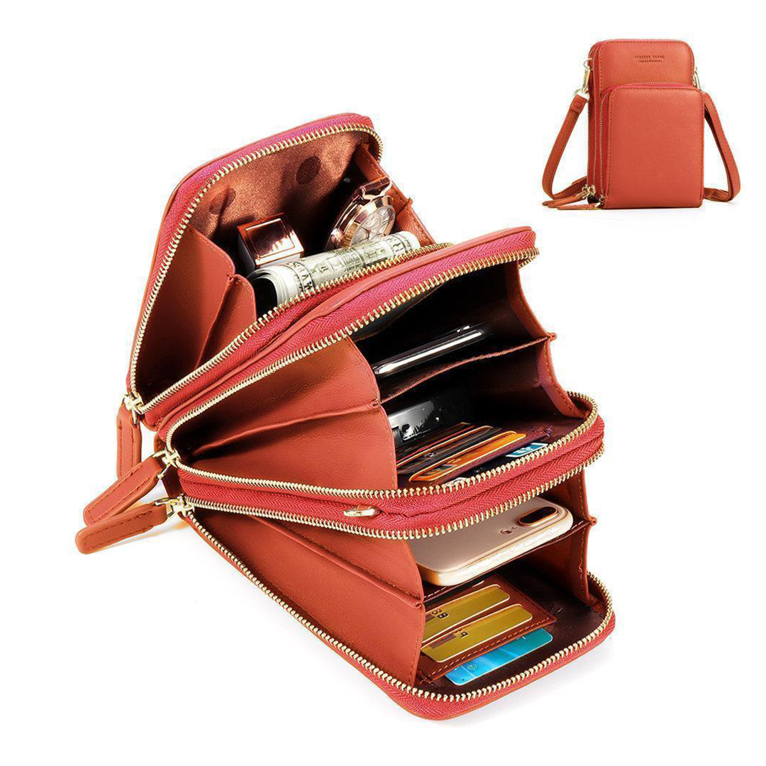 Triple Secure Phone Purse: Elegance Meets Practicality
