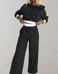 Two Piece Set - Sweater & Wide Pants - Manon