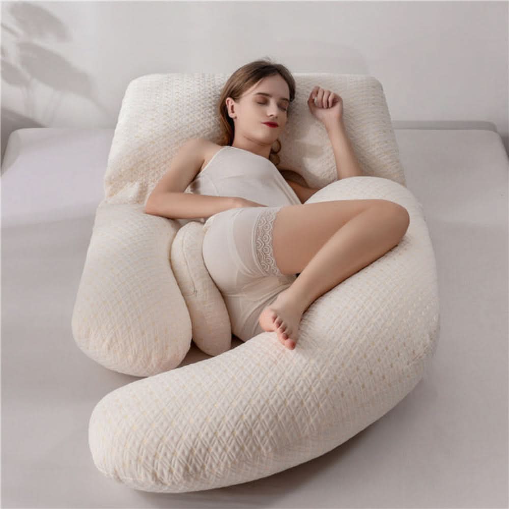 U-Shaped Pregnancy Pillow for Full Body Support