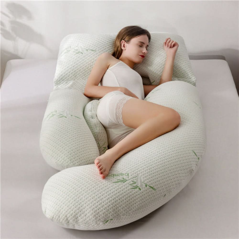 U-Shaped Pregnancy Pillow for Full Body Support