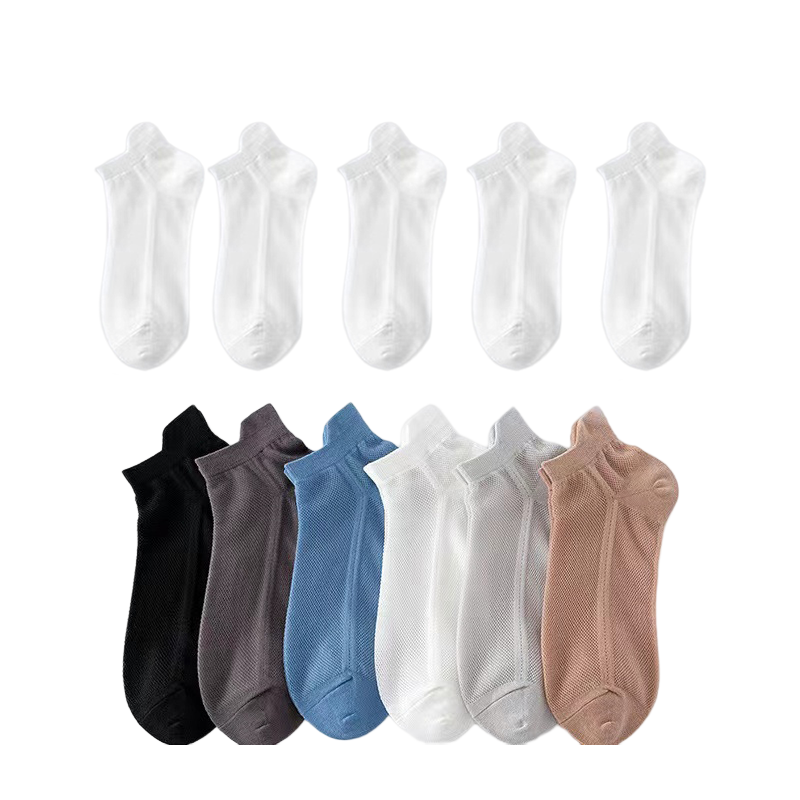 Ultra-thin, non-slip socks with invisible effect