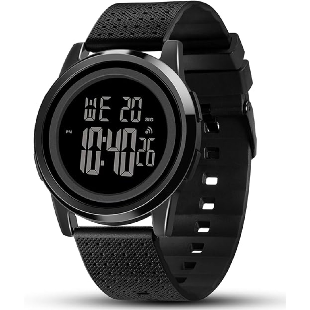 Ultra-Thin Waterproof Digital Sports Watch