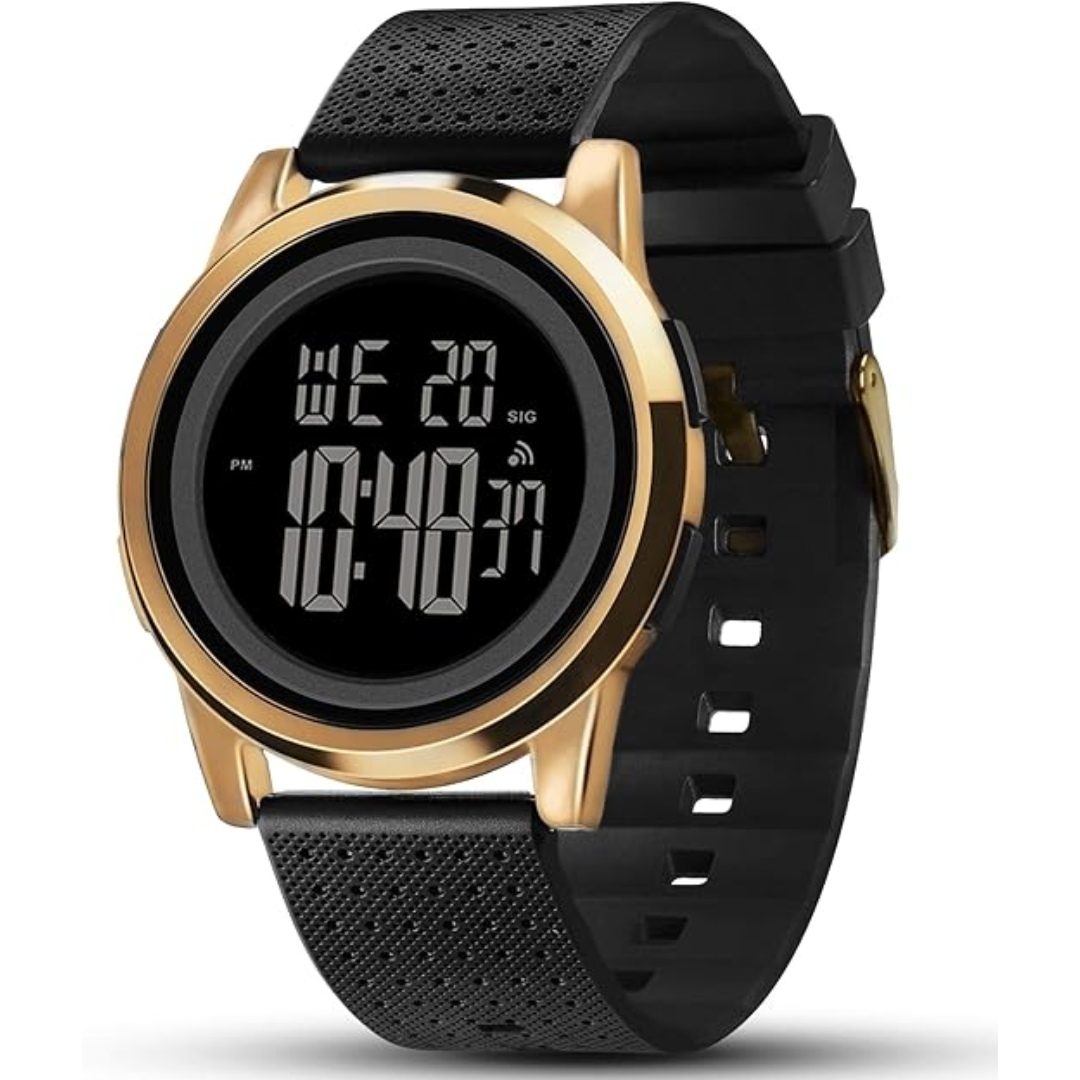 Ultra-Thin Waterproof Digital Sports Watch