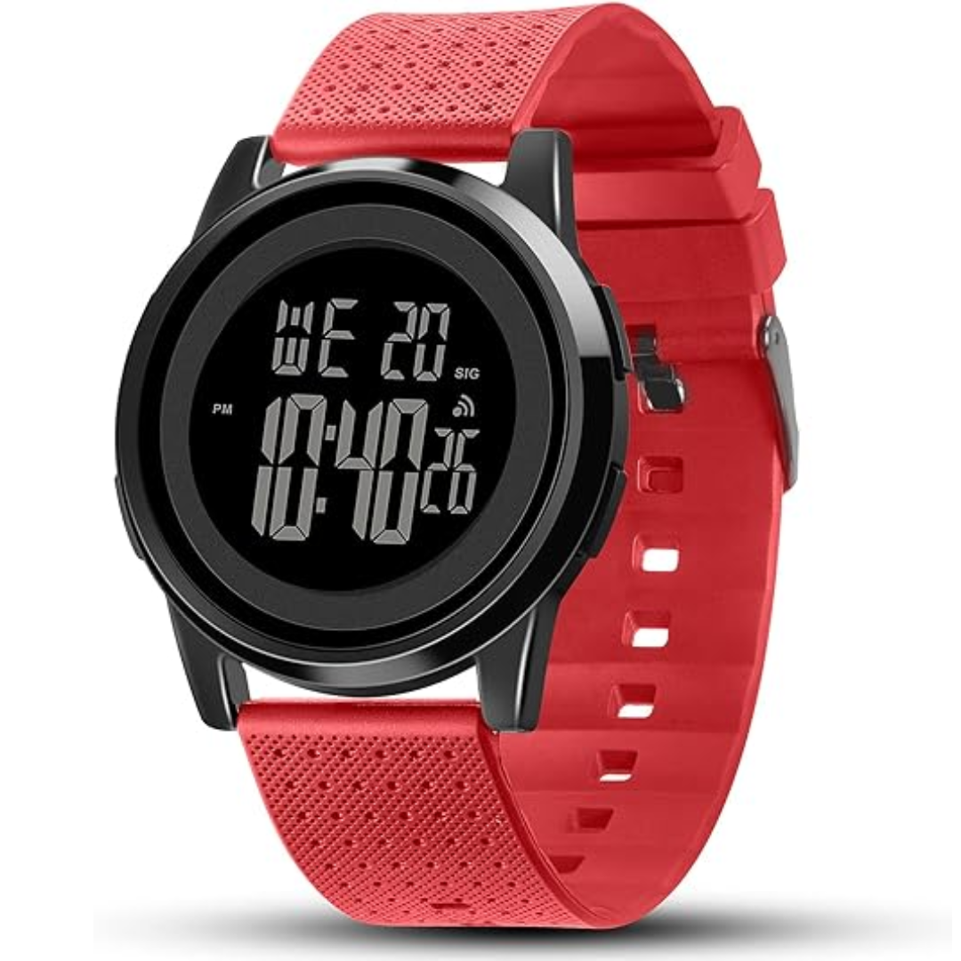 Ultra-Thin Waterproof Digital Sports Watch