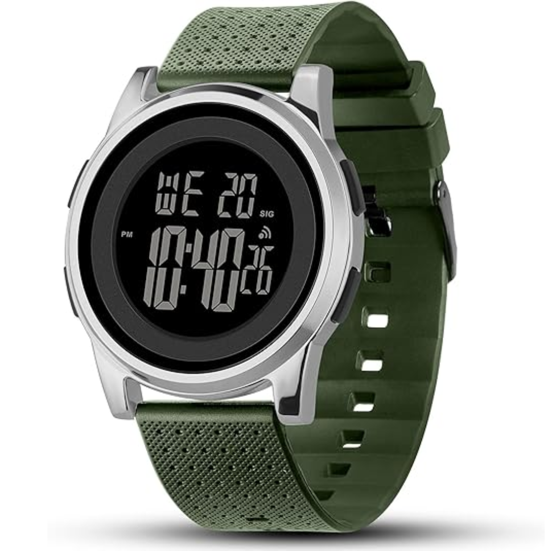 Ultra-Thin Waterproof Digital Sports Watch
