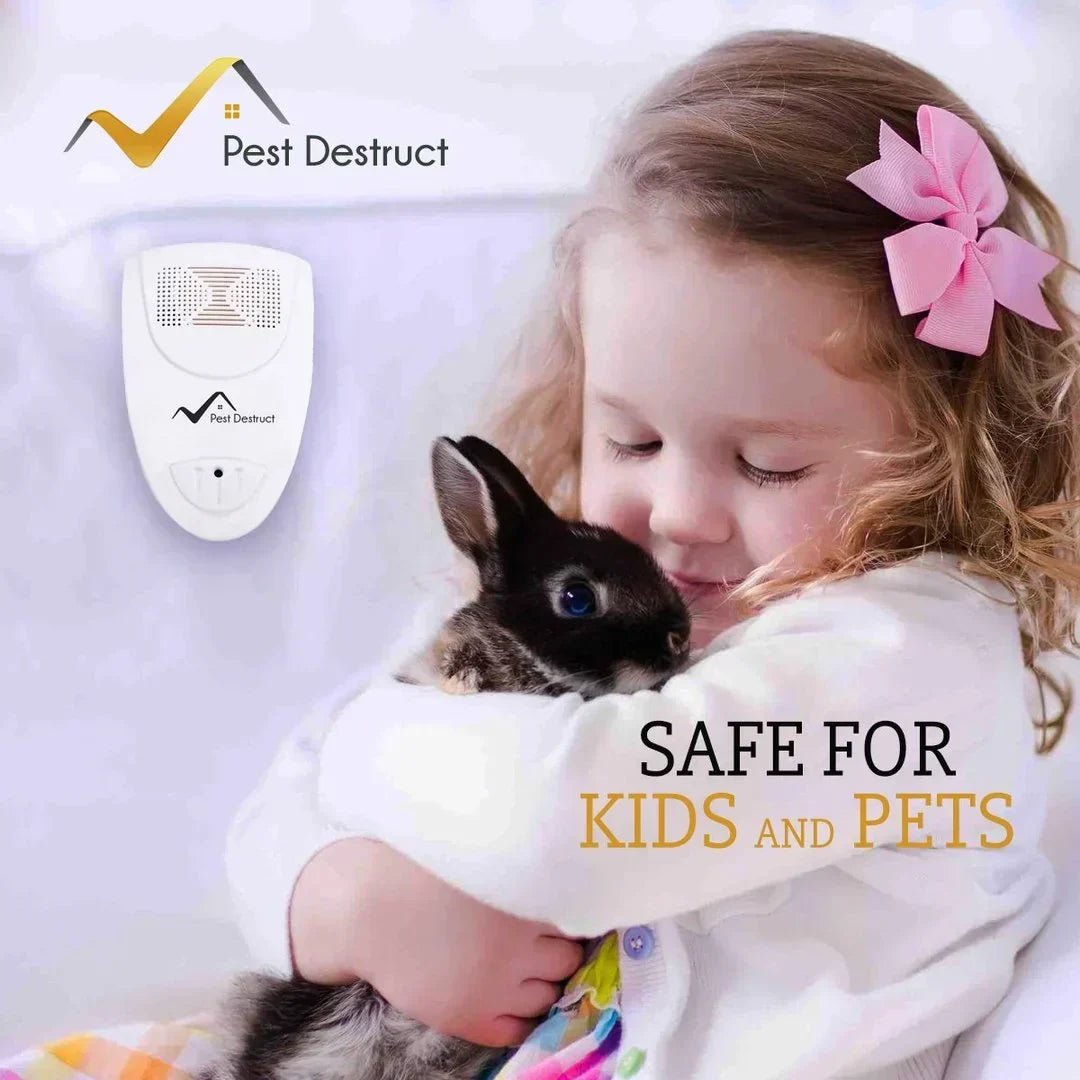 Ultrasonic Bed Bug Repellent - Eliminates Bed Bugs in 48 Hours!