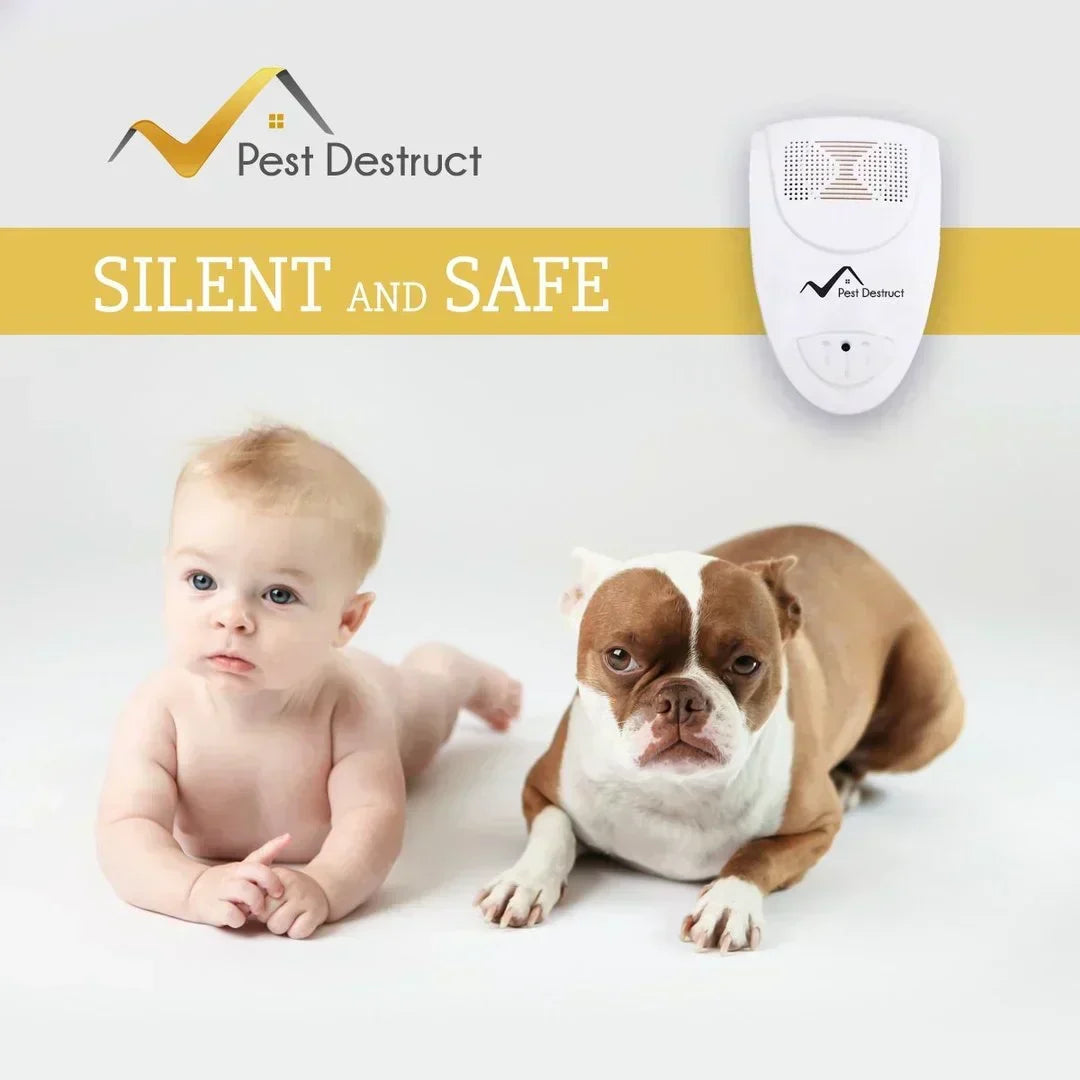 Ultrasonic Bed Bug Repellent - Eliminates Bed Bugs in 48 Hours!