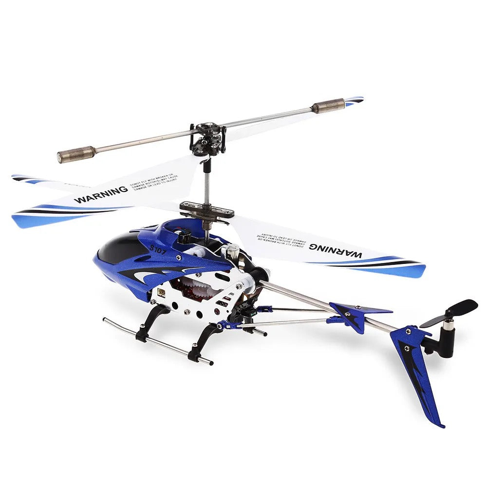 Unbreakable Mini RC Helicopter with Gyro - Red