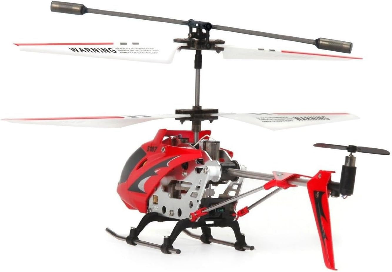 Unbreakable Mini RC Helicopter with Gyro - Red