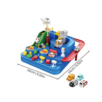Unisex Interactive Car Track Maze Playset for Kids