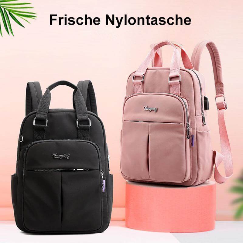 Unisex Waterproof Multifunctional Backpack with USB Port