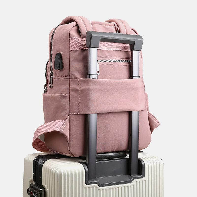 Unisex Waterproof Multifunctional Backpack with USB Port