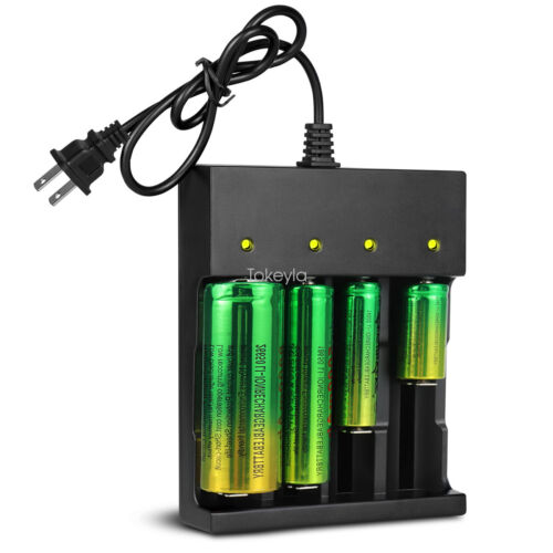 Universal Smart Charger for 18650 26650 Li-ion Batteries