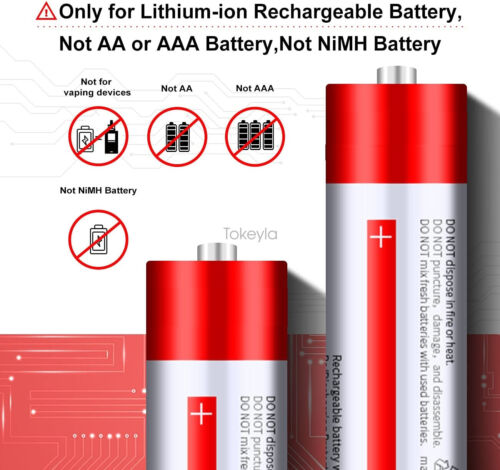 Universal Smart Charger for 18650 26650 Li-ion Batteries