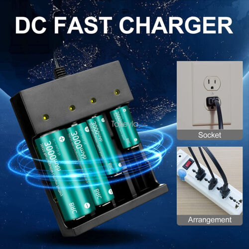 Universal Smart Charger for 18650 26650 Li-ion Batteries