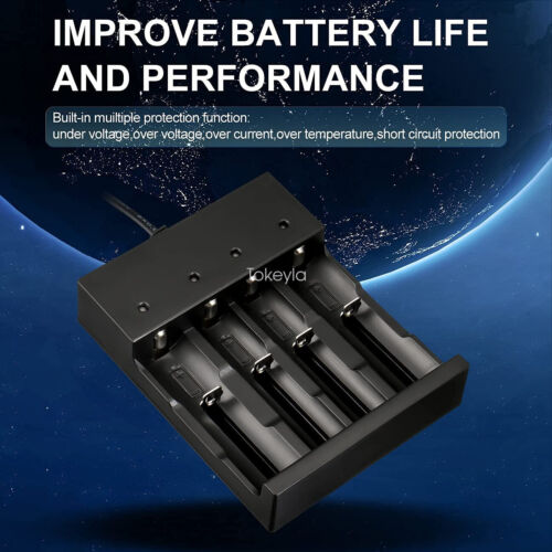 Universal Smart Charger for 18650 26650 Li-ion Batteries