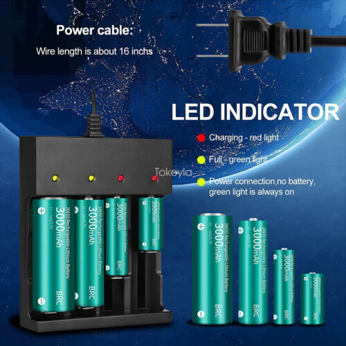 Universal Smart Charger for 18650 26650 Li-ion Batteries