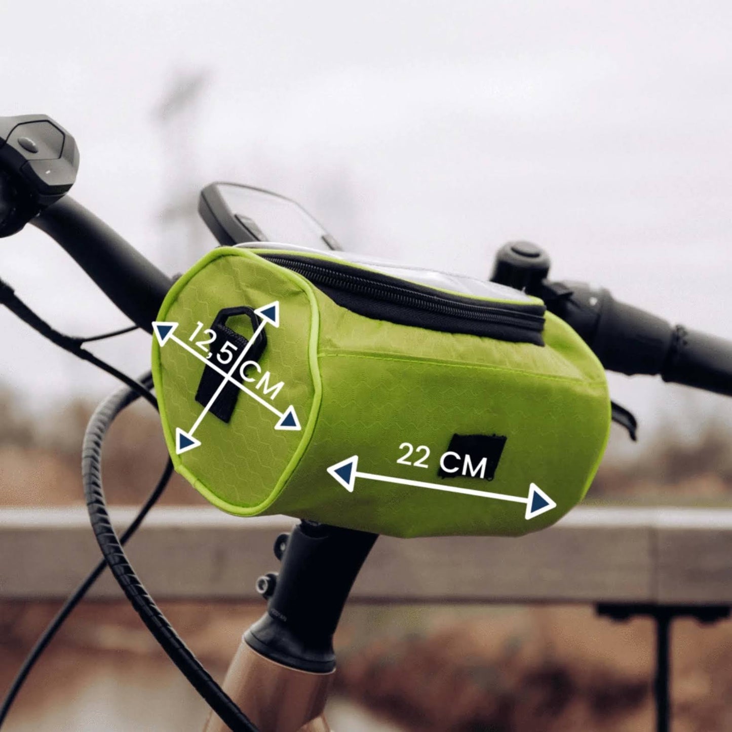 Universal Waterproof Bicycle Bag with Phone Window