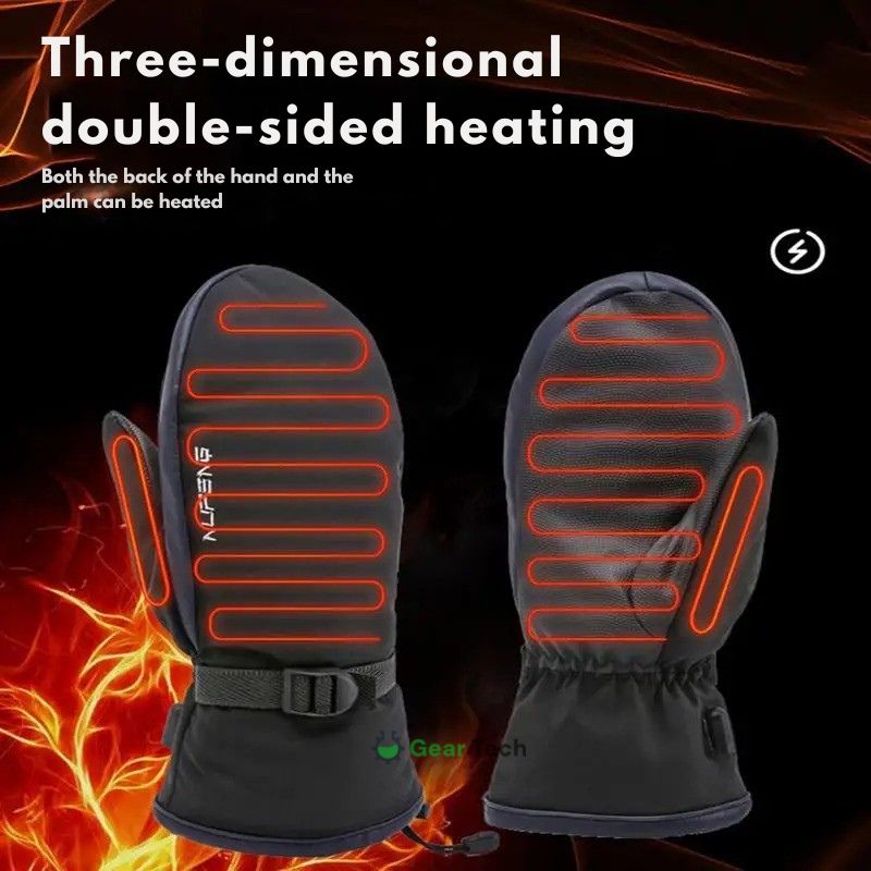 USB Electric Heating Gloves | Plug-and-play, Double-sided Heating, Waterproof Design, Suitable for Skiing, Hiking and Daily Winter Protection