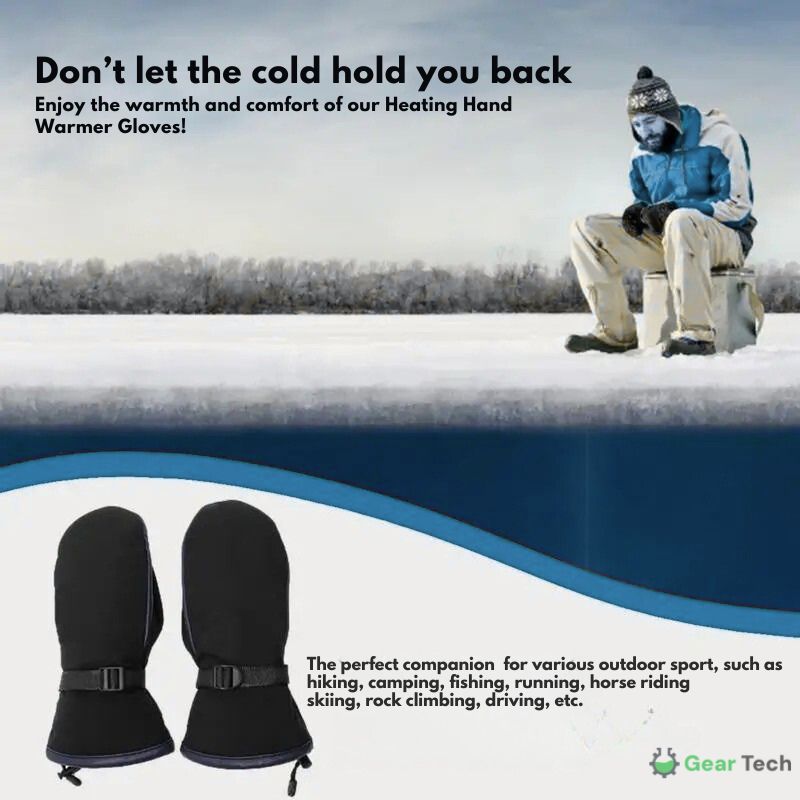 USB Electric Heating Gloves | Plug-and-play, Double-sided Heating, Waterproof Design, Suitable for Skiing, Hiking and Daily Winter Protection