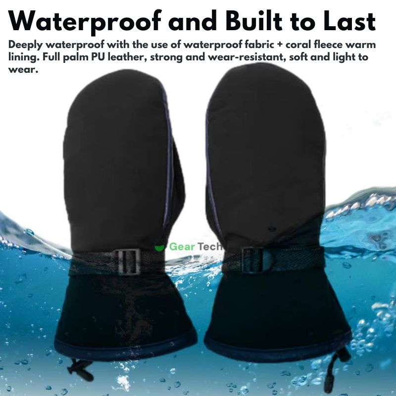 USB Electric Heating Gloves | Plug-and-play, Double-sided Heating, Waterproof Design, Suitable for Skiing, Hiking and Daily Winter Protection