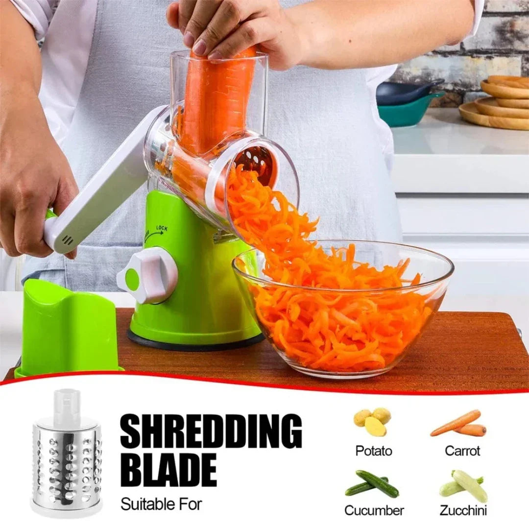 Vegetable Cutter: Rolling Vegetable Slicer