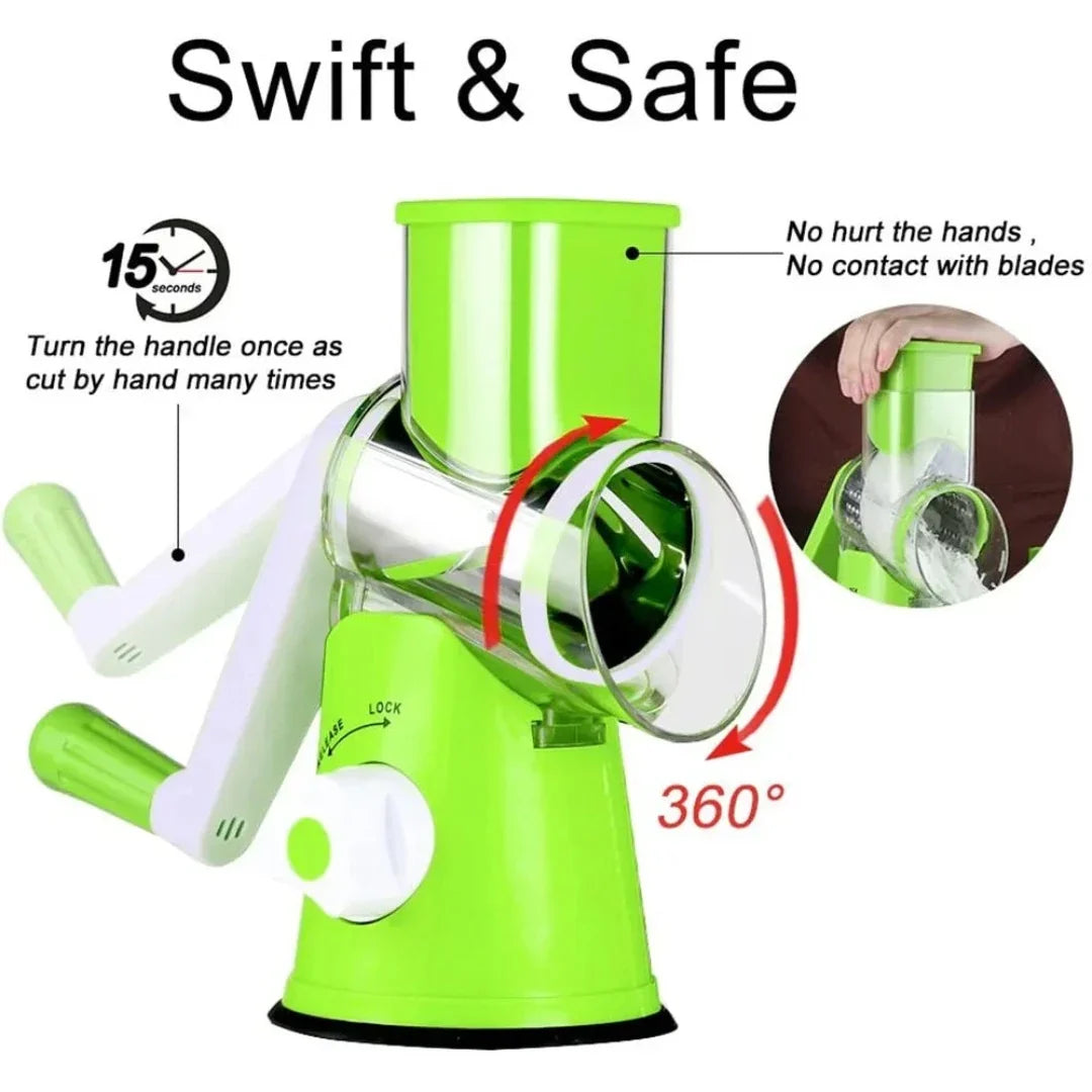 Vegetable Cutter: Rolling Vegetable Slicer