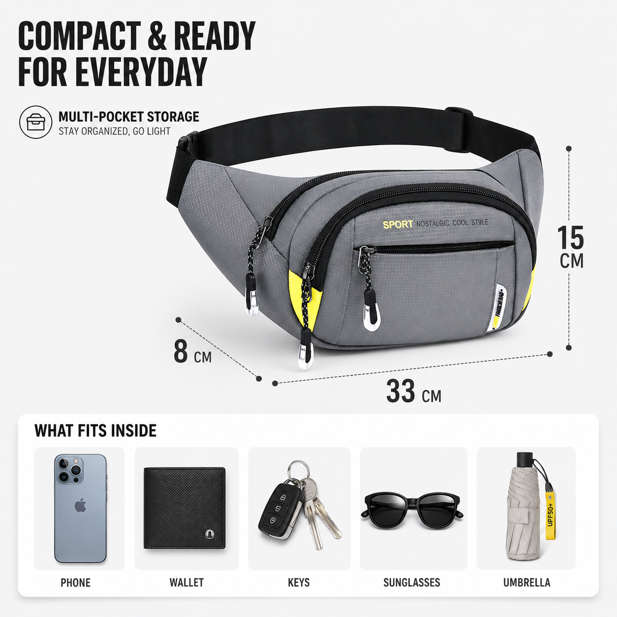 VeltroPack Slim Waist Pack