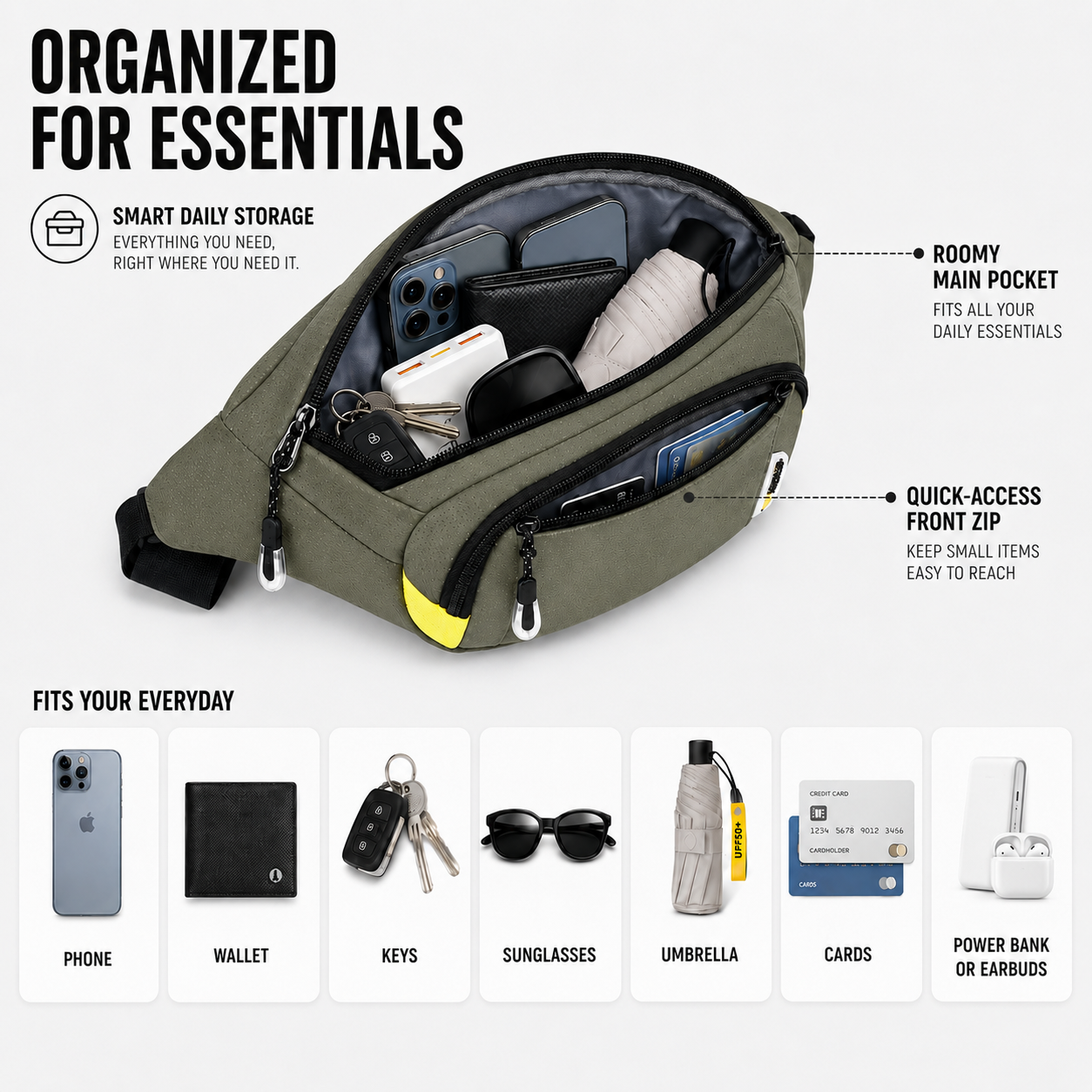 VeltroPack Slim Waist Pack