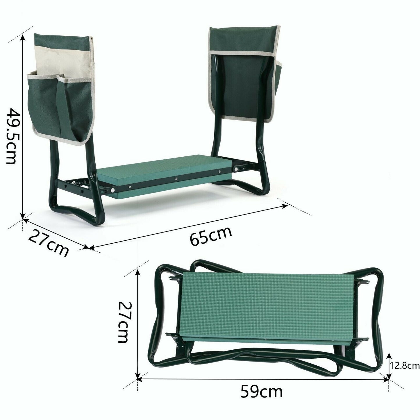 Versatile Garden Seat & Kneeler with Cushioned Padding