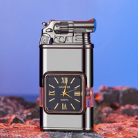 Vintage Inspired Multifunctional Double Flame Watch Lighter