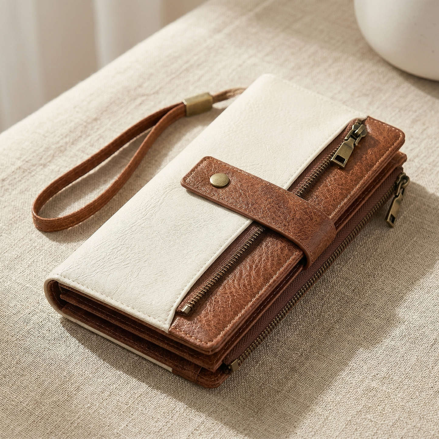 Vintage RFID Trifold Wallet