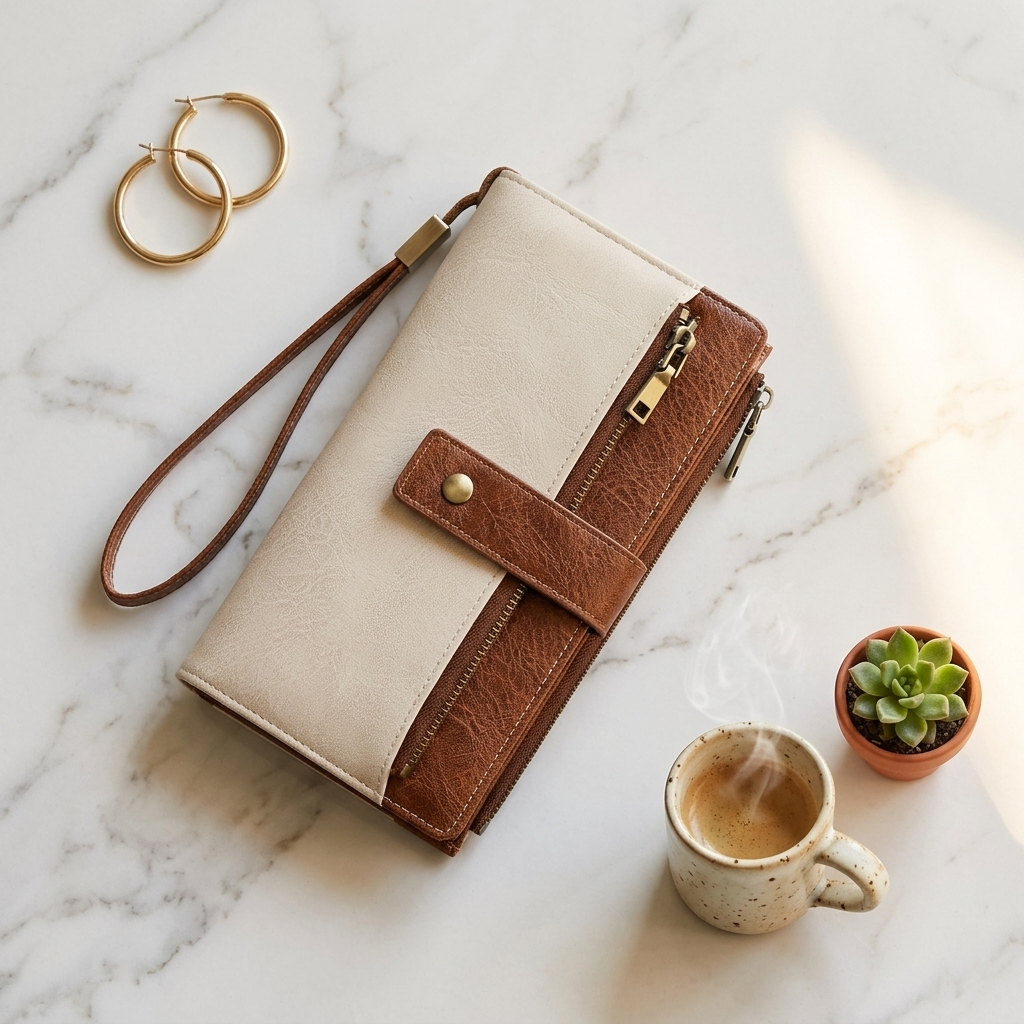 Vintage RFID Trifold Wallet