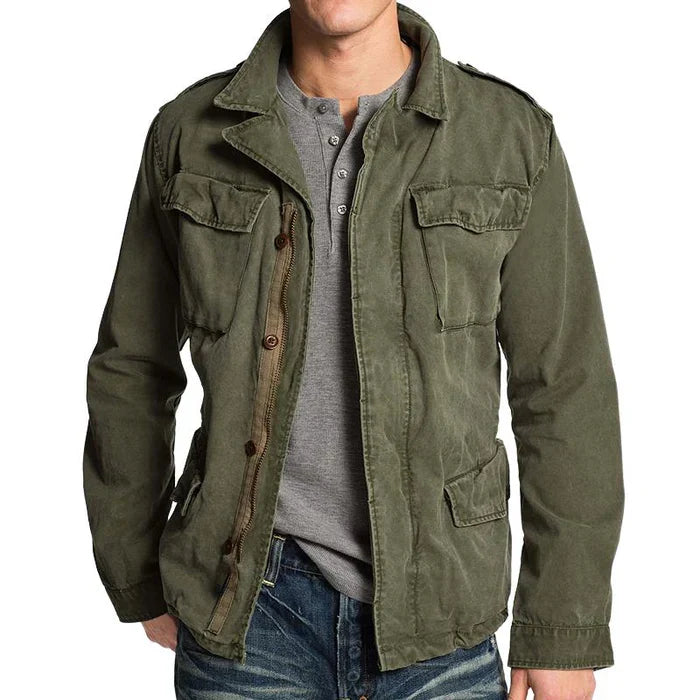 Vintage Work Jacket - Retro Style