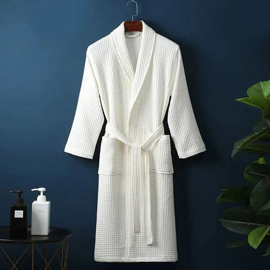 Waffle Bathrobe – Lightweight & Breathable