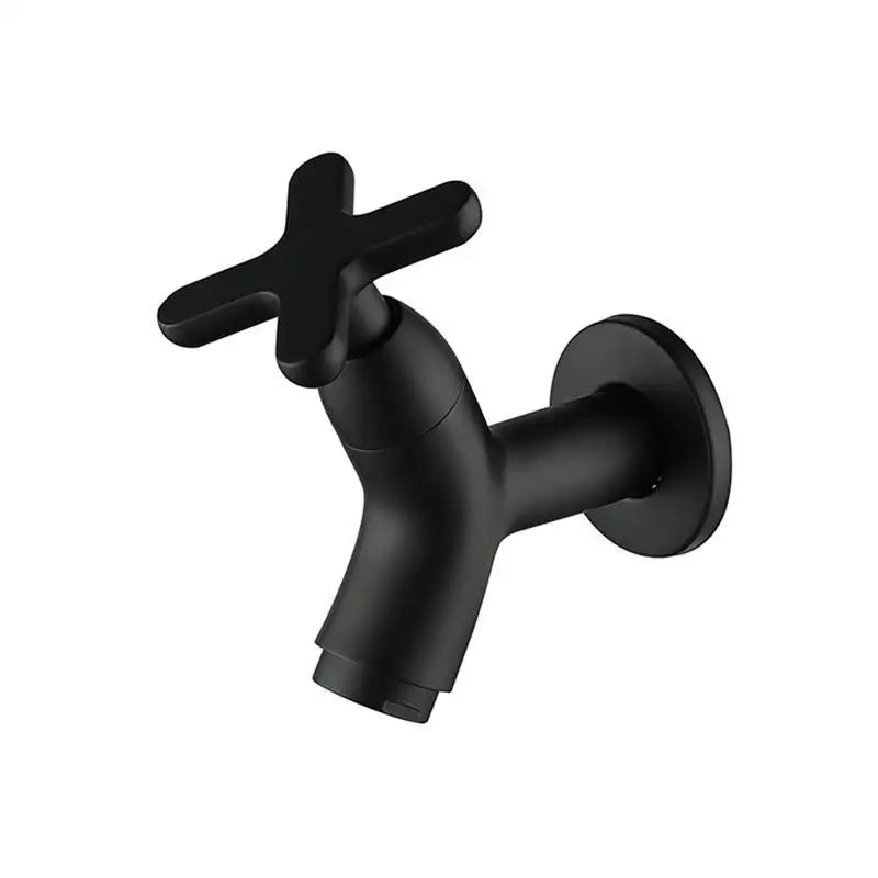 Wall-Mounted Cold Water Tap in Solid Brass